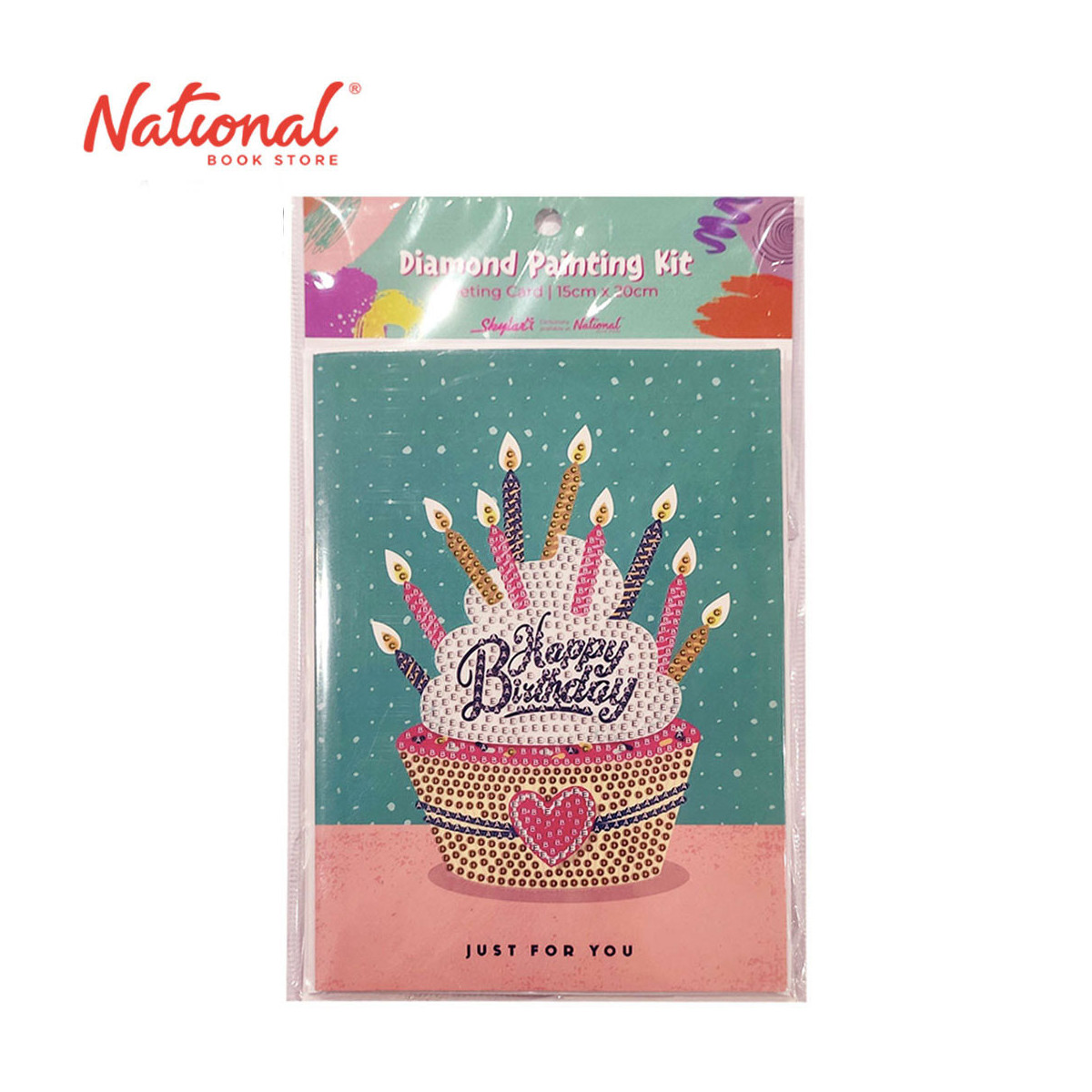 Skylar Diamond Painting - Greeting Card Kit GC020 Cake Birthday NDG3 - Arts & Crafts Supplies