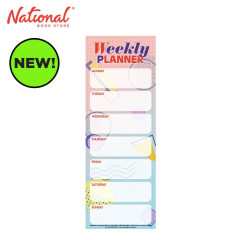 Weekly Planner Undated Pink 54's 4x11 inches - Office &...