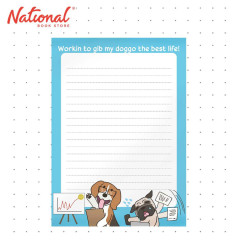 Notepad 5x7 inches Jumbo Relatable 50 Leaves Office Dogs - Office & School Supplies