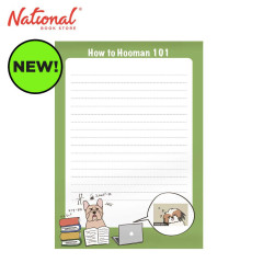 Notepad 5x7 inches Jumbo Relatable 50 Leaves Clingy Dogs - Office & School Supplies