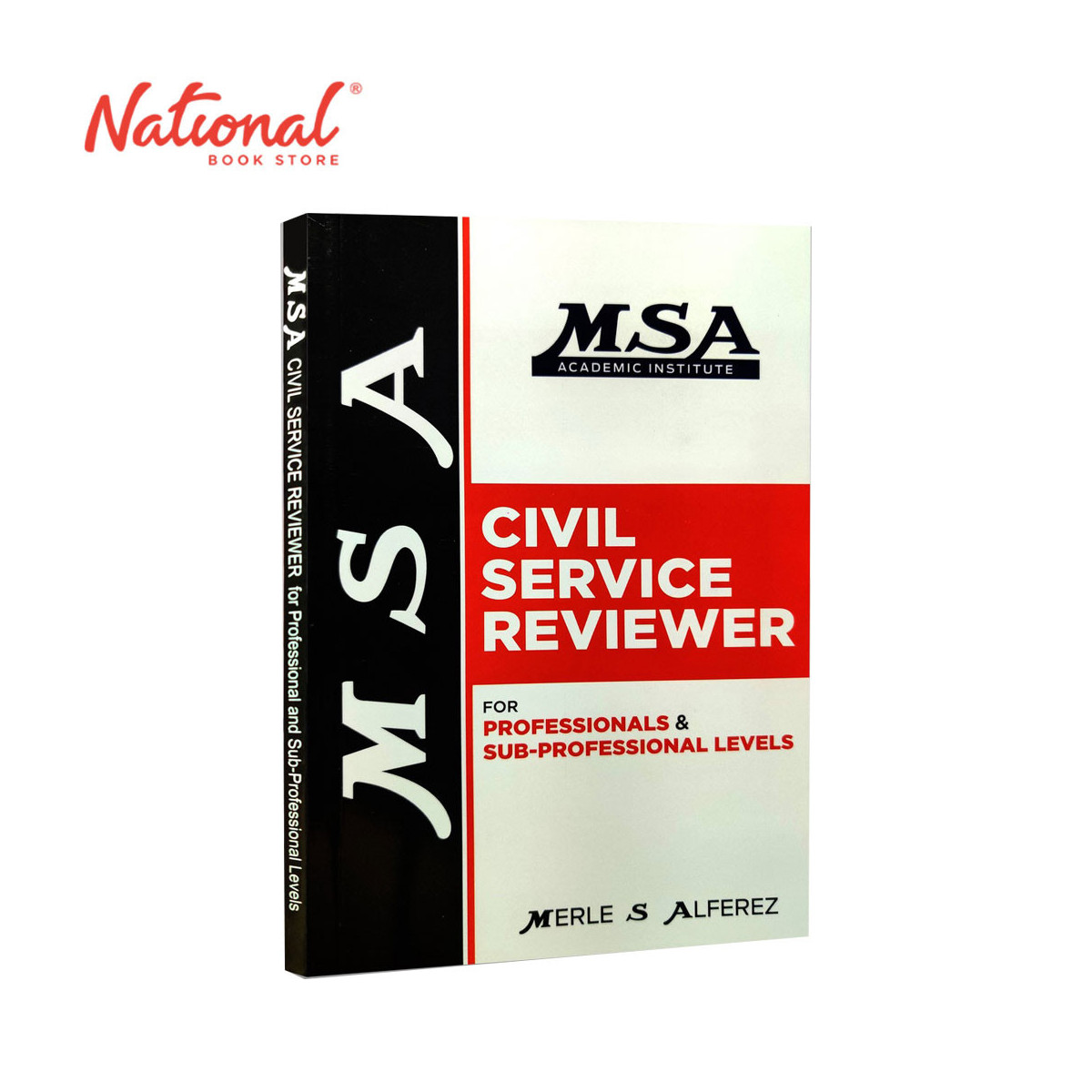 MSA Civil Service Reviewer for Professional & Sub-Professional Level by Merle S. Alferez - Reference