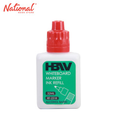 HBW Whiteboard Marker Ink Refill 32ml Red RF-231R -...