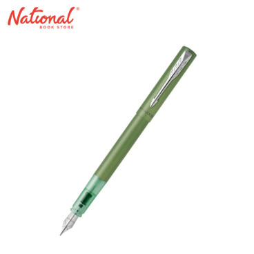 Parker Vector XL Fountain Pen Fine Metallic Green 04023377 - Fine Writing