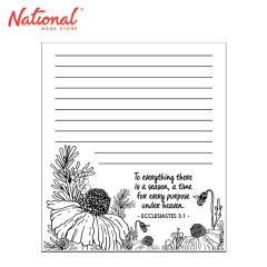 Ecclesiastes Notepad 100 Sheets 4.25x5.5 inches - Memo pad - School & Office Supplies