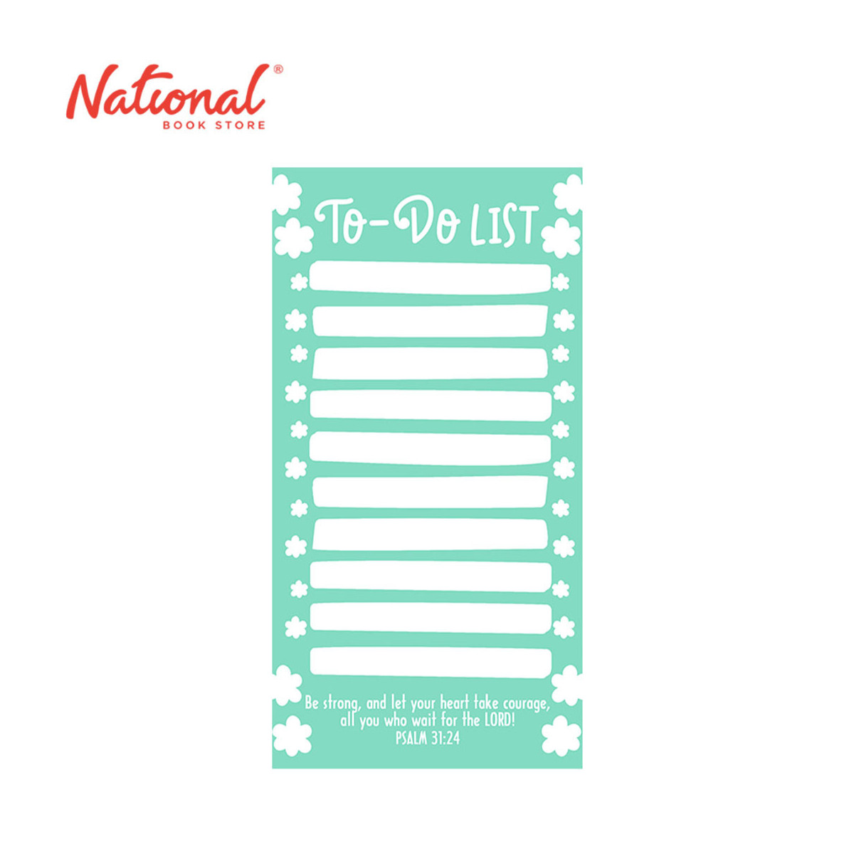 Psalm To Do List Memo Pad 00S 4x8 inches - Notepad - School & Office Supplies