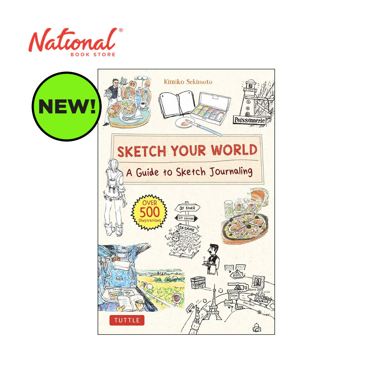 Sketch Your World by Kimiko Sekimoto - Hardcover - Art Books