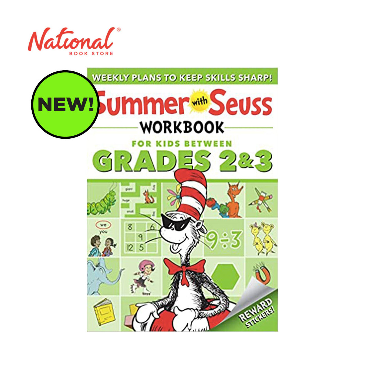 Summer with Seuss Workbook Grades 2-3 by Dr Seuss - Trade Paperback - Books for Kids