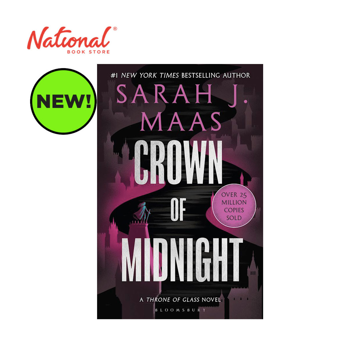 Throne of Glass 2: Crown Of Midnight by Sarah J. Maas - Trade Paperback - Sci-Fi - Fantasy - Horror