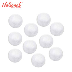 Best Buy Styrofoam Ball 2 inches Pack of 10 Pieces - Arts...