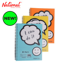 Foldermate Spiral Notebook A5 Hi There 70 sheets Ruled...