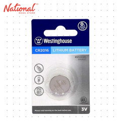 Westinghouse Battery Button CR2016-BP1 1 piece - Office Supplies