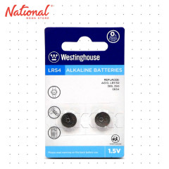 Westinghouse Battery Button LR54(AG10-BP2) 2 pieces per pack - Office Supplies