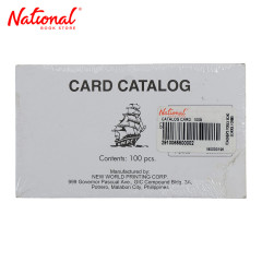 CATALOG CARD 100S