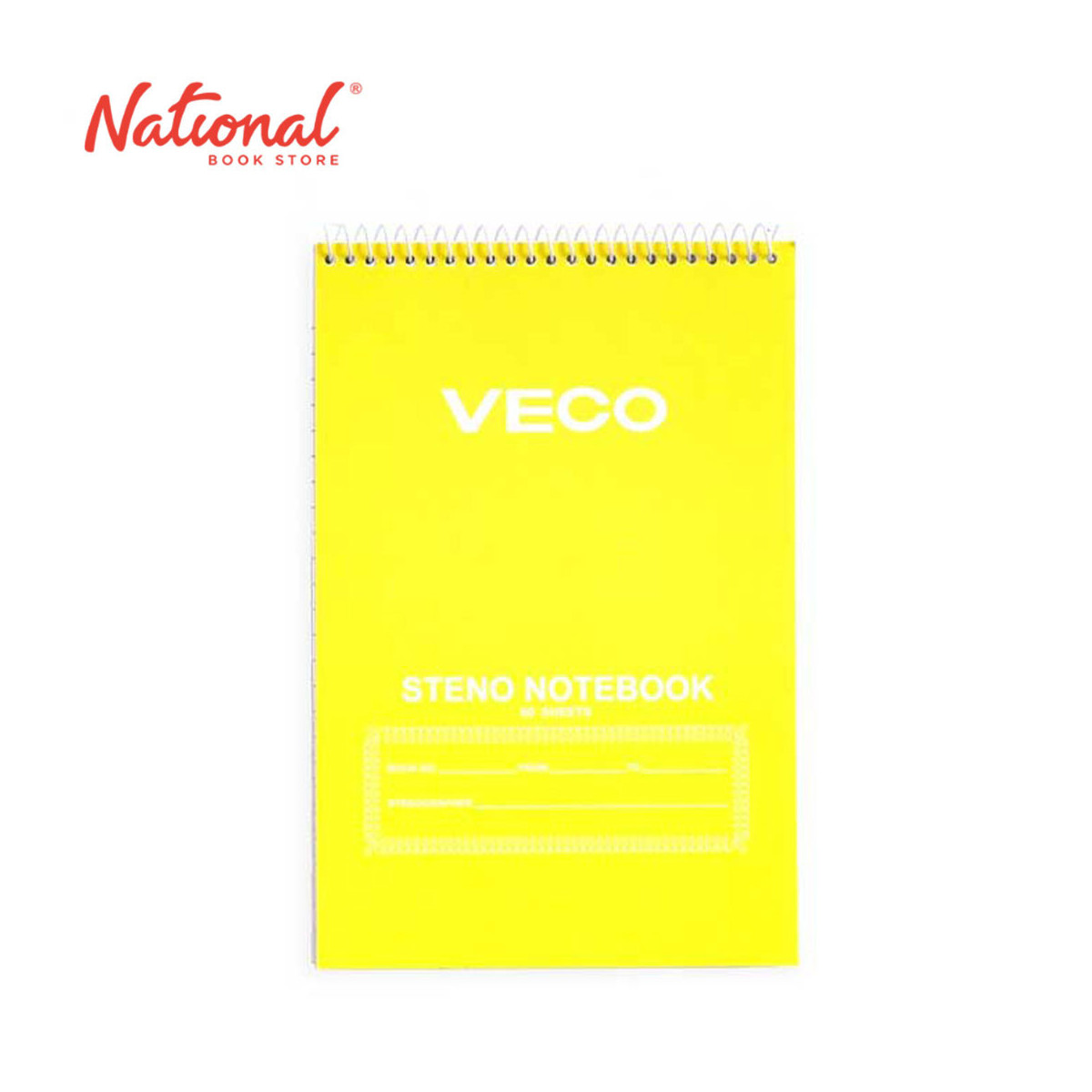 VECO STENO NOTEBOOK 60S YELLOW