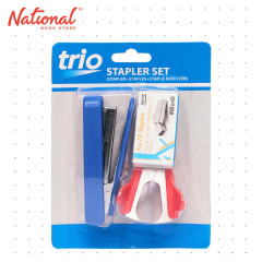 KW-Trio Stapler Set No.10 with Remover and Staple wire Blue 4009 - School & Office Supplies