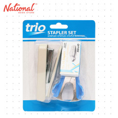 KW-Trio Stapler Set No.10 with Remover and Staple wire White 4009 - School & Office Supplies