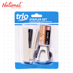 KW-Trio Stapler Set No.10 with Remover and Staple wire White 4028 - School & Office Supplies