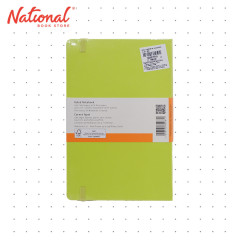 Moleskine Classic Notebook Ruled Hardcover Large 120 Leaves Lemon Green - School Supplies