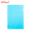 Seagull Folder L Type CH350 Long Transparent Blue - School & Office - Filing Supplies