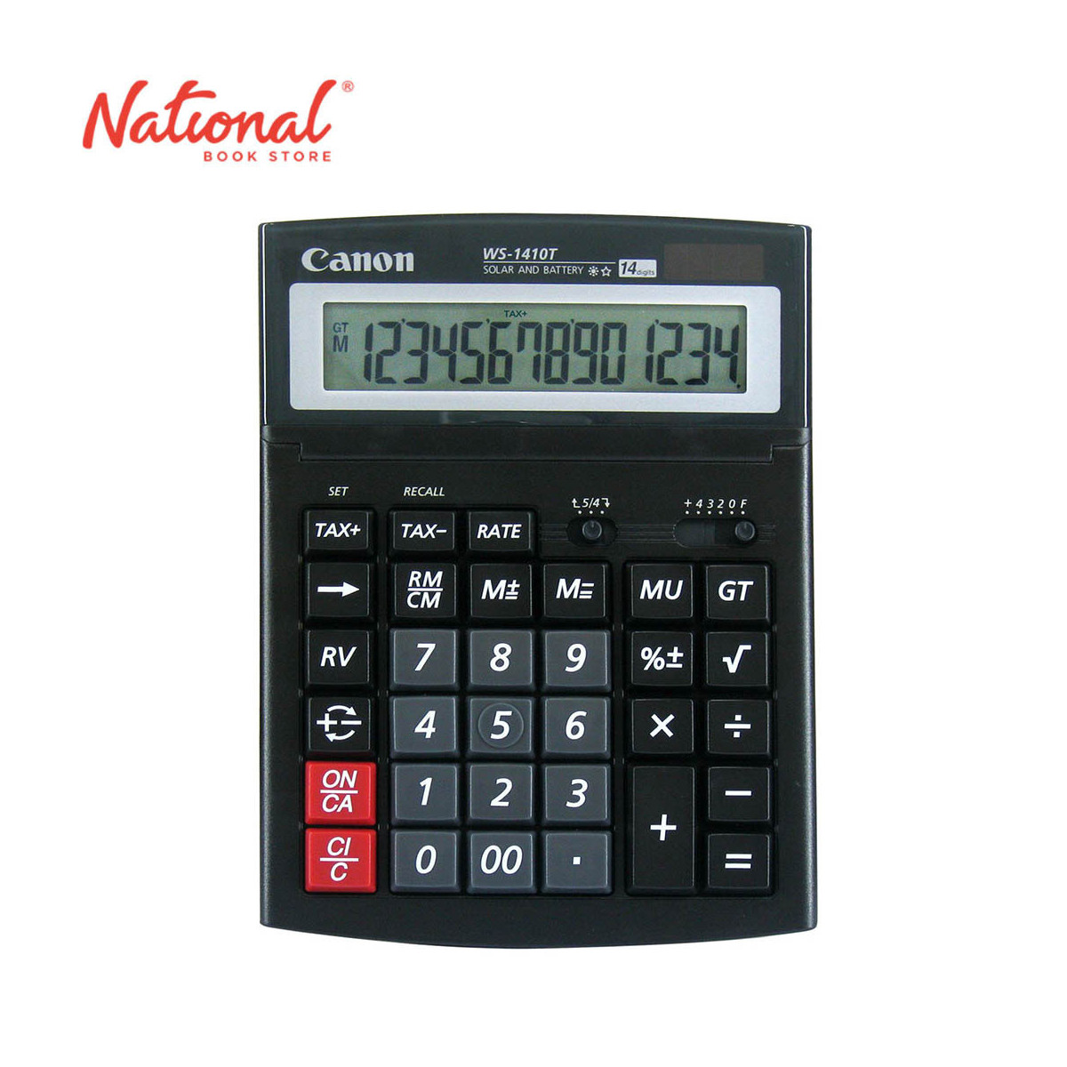 Canon Desktop Calculator WS1410T - School & Office Equipment