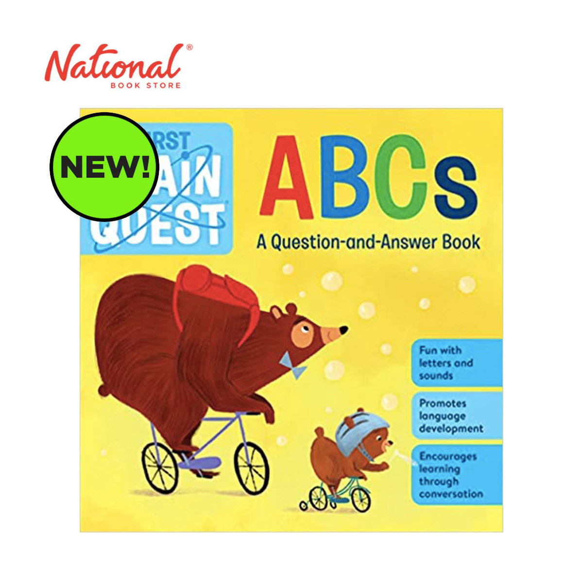 My First Brain Quest ABCs - Board Book - Books for Kids