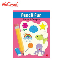 Pencil Fun Lines and Shapes - Trade Paperback - Activity Books for Kids