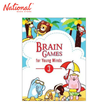 Brain Games For Young Minds 3 - Trade Paperback - Activity Books for Kids