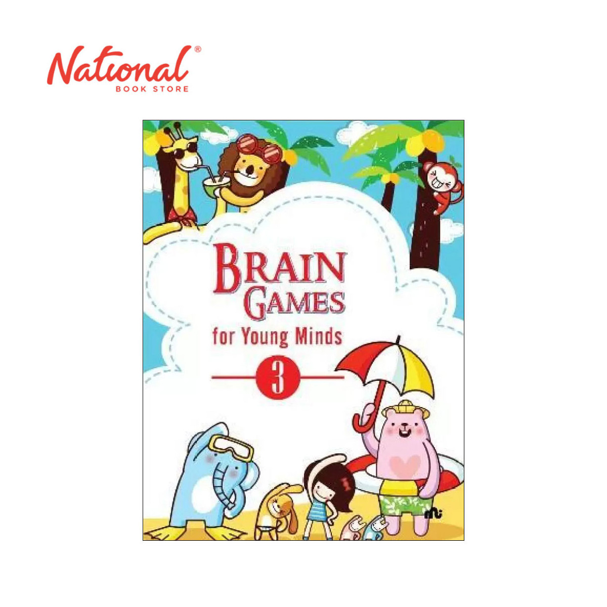 Brain Games For Young Minds 3 - Trade Paperback - Activity Books for Kids