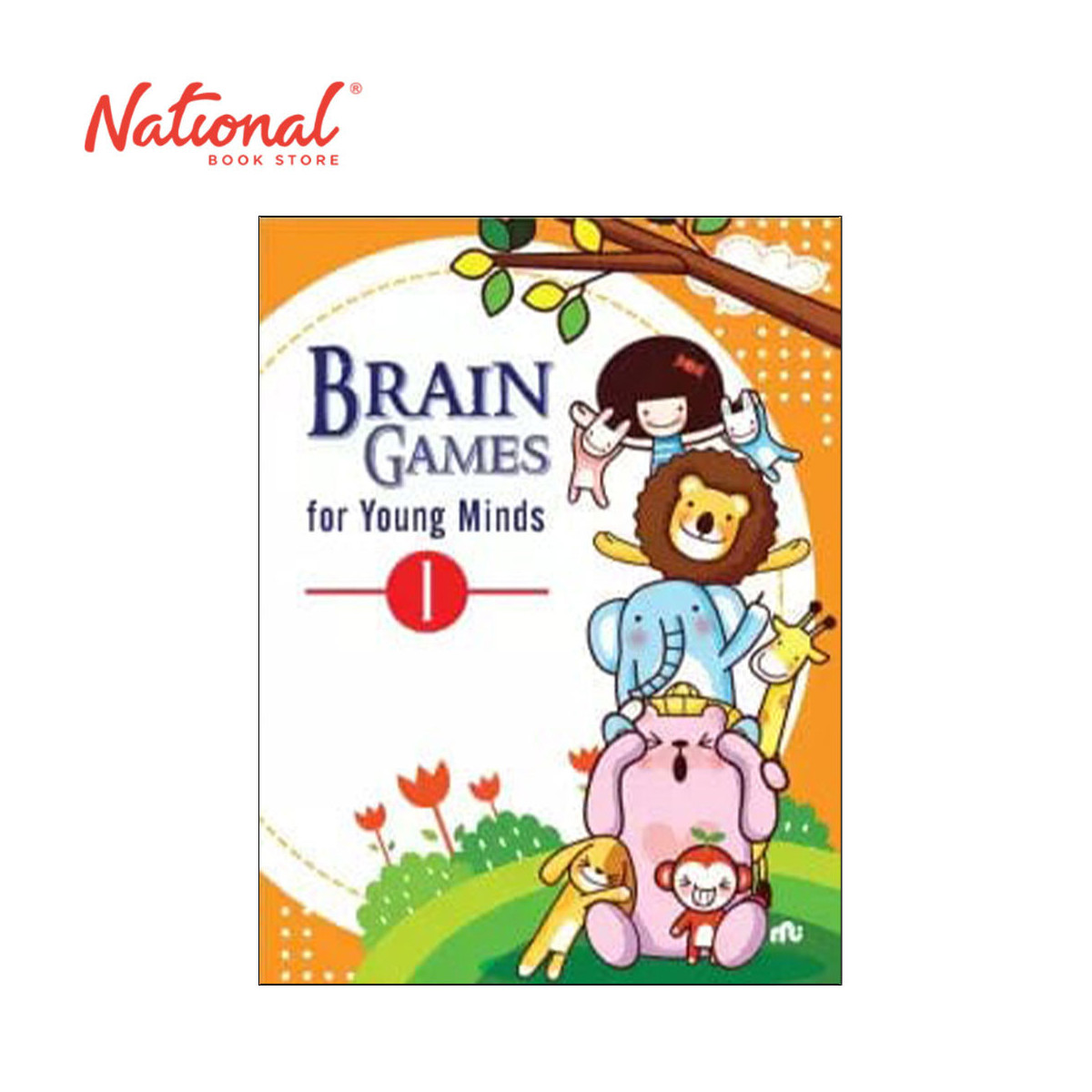 Brain Games For Young Minds 1 - Trade Paperback - Activity Books for Kids