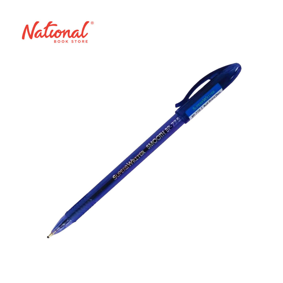 Superbwriter Ballpoint Pen Stick 0.5mm, Blue BP775 - School & Office Supplies - Ballpen