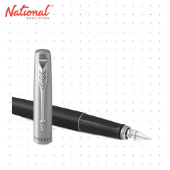 Parker Jotter Fountain Pen Fine Nib Bond Street Black/Chrome Trim 04023361 - Premium Pens