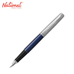 Parker Jotter Fountain Pen Fine Nib Royal Blue/Chrome...