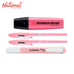 Stabilo Boss Highlighter Original + Pastel Sets Pink 70O/275P-868-129 - School Supplies Sets