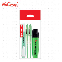 Stabilo Boss Highlighter Original + Pastel Sets Green 70O/275P-868-116 - School Supplies Sets