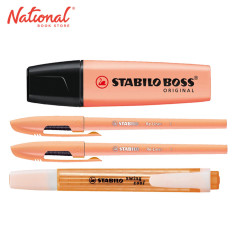 Stabilo Boss Highlighter Pastel + Original Sets Orange 275O/70P-868-126 - School Supplies Sets
