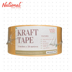 InfinityKrafts Kraft Tape 50.8mmx50m - School Supplies - Adhesive Tapes