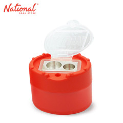 Kum Two-Hole Sharpener Red Click Snap Pop KM-SH-CLSNM2 -...