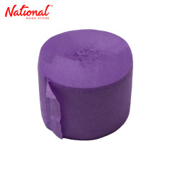 Crepe Paper Roll Purple 20 meters - School Supplies -...