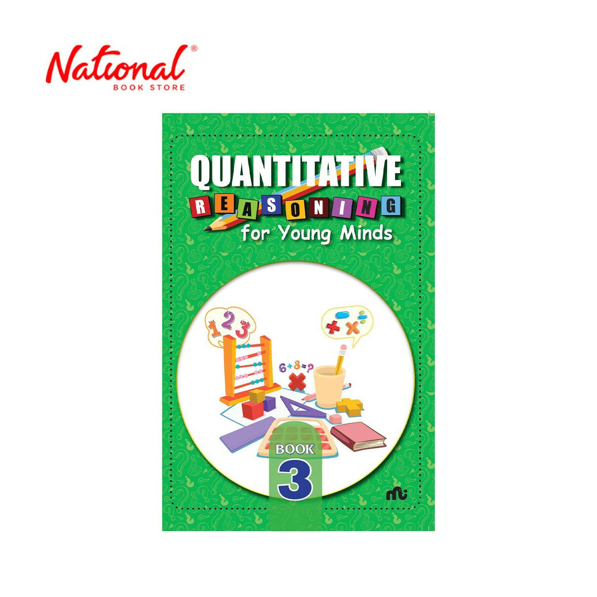 Quantitative Reasoning for Young Minds Book 3 - Trade Paperback - Workbooks for Kids
