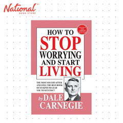 How To Stop Worrying And Start Living by Dale Carnegie - Trade Paperback - Psychology & Self-Help