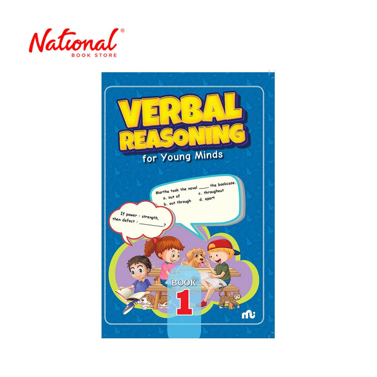 Verbal Reasoning for Young Minds Book 1 - Trade Paperback - Workbooks for Kids