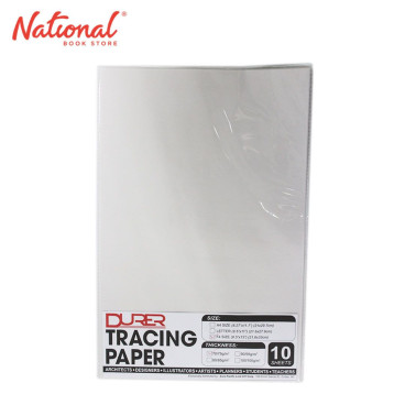 Durer Tracing Paper 70/75 gsm 8.5x13 Inches 10's DT2064/10 - School Supplies