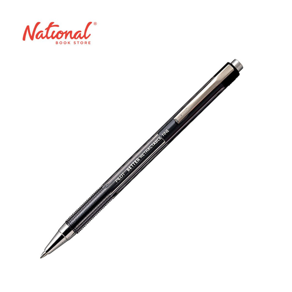 Pilot Better Ballpoint Pen Retractable Black BP145M - Ballpens - School & Office Supplies
