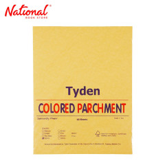 Tyden Parchment Paper 10's 90gsm Short, Ochre - Specialty...