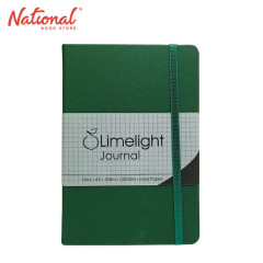 Limelight Journal Notebook 4022349 GT Hardbound Metallic Green Grid - Journals - Notebooks