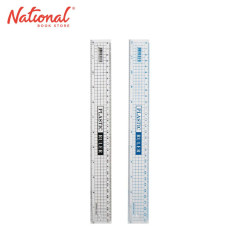 Plastic Ruler Wide Body 12 inches 1302 (color may vary) -...