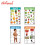 Primary Charts: Jumbo Charts Set of 4 - Learning Aids for Kids