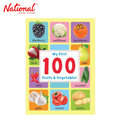 My First 100 Fruits & Vegetables - Board Book for Kids