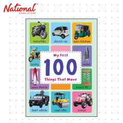 My First 100: Things That Move - Board Book for Kids