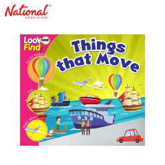 Look and Find: Things That Move - Board Book for Kids